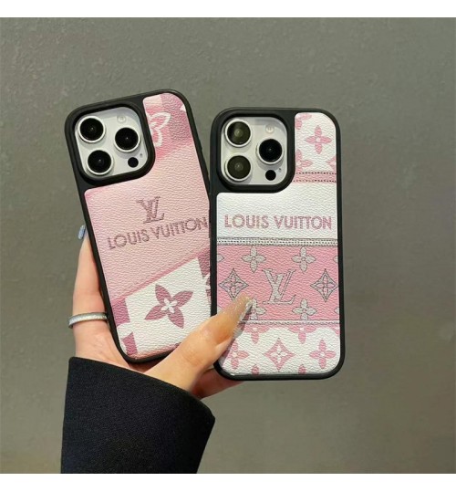 iphone 17/air/17 pro/17 pro max 即納 ルイヴィトン アイフォン17 16 15 プロ保護ケース 便利 louis vuitton アイホン 17 air 16 15 14 13 Pro アイフォーン13 14 15 Pro Max Iphone17 air 16 Plus ケース ルイヴィトン Iphone air 17 16 15 12 13 Pro Max 14ケース ルイ・ヴィトンのピンク調限定柄に、レザー素材を使用