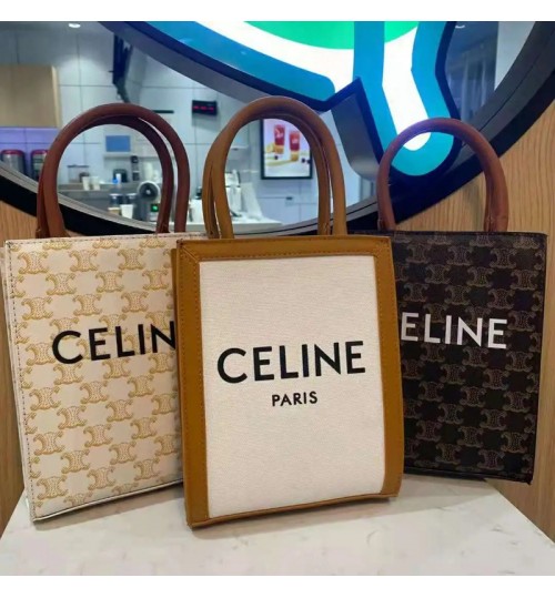 セリーヌ CELINE ミニバーティカル カバー ２way キャンバス スーパーコピー激安革製セリーヌ lisa愛用