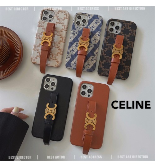 セリーヌアイフォン15 14 13ケース CELINE バンド スマホケースiphone 15 14/13/12 xr xs max celine レディース 携帯カバーハイブランドパロディiphoneケース後払い代引国内発送ビジネス風