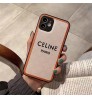 セリーヌ保護ケースストラップ付き 便利Celine アイホン15 14 13 pro アイフォーン13 14 15 pro max Celine iphone15 plus ケース iphone11 12 13 pro maxブランドセリーヌスマホケースiphoneケース 人気付き個性潮