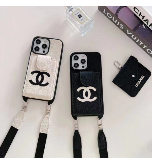 iphone 15シリーズ 即納 chanel シャネルレディース iphone 15アイフォン15 ultra 14 plusケース  iphone 14 Pro 携帯ケース カード入れショルダーバッグ型 Chanel アイホン14max カバー ブランド 高級感 iphone13pro  /13maxケース 新発売