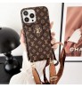 ルイビトンiphone15pro maxケース lv iphone14/14plus/14proケース女子斜め掛けGucci iphone13pro max 保護ケースハイブランド グッチ カードポケット付き人気韓国風安い