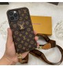 iphone 15シリーズ 即納 芸能人愛用 ルイビトン iphone15 14携帯ケースGucci アイホン14pro max ケースカバー 背面にカード入れ付き上品ショルダーバッグ型 ヴィトン13pro maxケース lvカジュアル アイホン 12 11ケース 全面保護限定版 ビジネス風