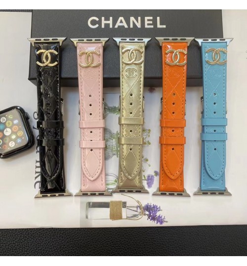 シャネルchanel Galaxy Watch6/5/4 アップル9 8ウォッチ腕時計交換バンド20mm 22mm サムソンギャラクシー アップルウォッチ交換ベルトGalaxy Watch6/4/5 Pro/4 Classic 46mm/45mm/44mm/42mm/40mm適用 交換ベルト