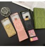 galaxy z flip5 5g ケース グッチ gucci  samsung galaxy z flip4 5 3ケース 背面カード収納 男女兼用 革製 グッチ gucci サムスン ギャラクシーZフリップ5 4/Zフリップ3 折り畳み 携帯カバー 送料無料ケースオリジナルオシャレスマホケース 韓国 