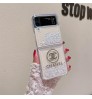 シャネル ChanelブランドGalaxy Zflip5 fold5ケース折畳み式 シャネル Chanel 定番Galaxy Zflip3 4 5ケース可愛い女子ギャラクシー Z フリップ3 4 5 fold5 4 3カバー 落下防止