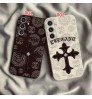 galaxy s24 s23 s22 アイフォン15 プロ保護ケースChrome Hearts クロムハーツ 便利 アイホン15 14 13 Pro サムソン s23 s24 s22 s21 ultraケース Iphone15 14 11 12 13 Pro MaxブランドChrome Hearts クロムハーツスマホケースIphoneケース 人気付き個性潮