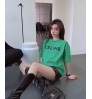 celine tシャツ 短袖夏ペアルック服 トップス オーバーサイズ おしゃれペア tシャツ おすすめ カップル お揃い オールシーズン きれいめ 夏 丸首 おしゃれ ボーダー 大きいサイズ 薄手 快適 夏服 吸汗 軽い 丸