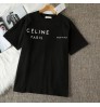 celine ティーシャツブランドtシャツ男女 短袖 セリーヌ激安夏愛用服メンズレディース 2022新モデル 半袖 100%コットン カジュアル 可愛い 柔らかい 快適 丸首 夏服 日常着 学生用 大人用 青少年