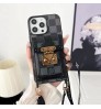 iphone 16シリーズ即納ルイヴィトン革製ショルダー小銭入れレディース IPhone14 15 pro 15 pro max 15 plus ケース レザー ルイヴィトン 背面カードケース付き IPhone 14 Pro IPhone 15 IPhone SE 第3世代 IPhone8 IPhone7 スマホケース