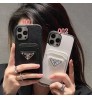 Iphone 16シリーズ 即納 プラダ Prada アイフォン15 pro max 15ケース Iphone15 Plus 15 Pro Max 14 13 12 11 Pro Max Xs Maxケース ブランド レディース男性女性 人気かわいいビジネスマン用高級 プラダ Prada アイフォン15カバー