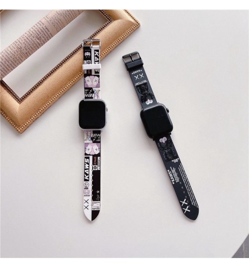 20mm 22mm腕時計カウズ KawsバンドGalaxy Watch 6/6 Classic/5/4/4 Classicバンド カウズ Kawsアップルウォッチ10 9 ultra2 8 7 6 5バンド 49mm 45mm ハイブランド柔らかい 通気性 防水 防汗 男女兼用 galaxy/appleなどウォッチ対応