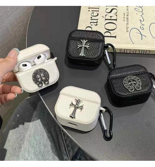 Chrome Hearts クロムハーツブランドairpods pro2 pro 4 3 2 pro2ケースカラビナ付き便利 Chrome Hearts クロムハーツエアーポッズ4 プロ2 3 2カバー レディースメンズ 耐衝撃 Chrome Hearts クロムハーツエアーポッズ プロ 2 airpods 2 3 4 pro2ケース  用