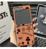 Chrome Hearts クロムハーツブランドGalaxy Zflip5 6 7 fold5 6 7ケース折畳み式 Chrome Hearts クロムハーツ 定番Galaxy Zflip3 4 5 6 7ケース可愛い女子ギャラクシー Z フリップ3 4 5 6 7 fold7 6 5 4 3カバー 落下防止