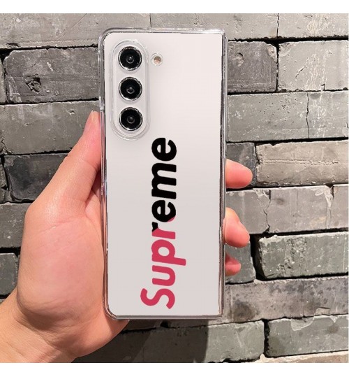 シュプリーム SupremeブランドGalaxy Zflip5 6 7 fold5 6 7ケース折畳み式 シュプリーム Supreme 定番Galaxy Zflip3 4 5 6 7ケース可愛い女子ギャラクシー Z フリップ3 4 5 6 7 fold7 6 5 4 3カバー 落下防止