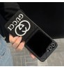 Galaxy Z Flip/Fold 7即納 Chanel  GucciブランドGalaxy Zflip7 6 5 fold5 6 7ケース折畳み式 シャネル グッチ 定番Galaxy Zflip 7 6 5 4 3 ケース可愛い女子ギャラクシー Z フリップ 7 6 5 4 3 fold7 6 5 4 3カバー 落下防止 シャネル・グッチのモノクロ極簡ロゴに、折りたたみスマホ向けデザイン