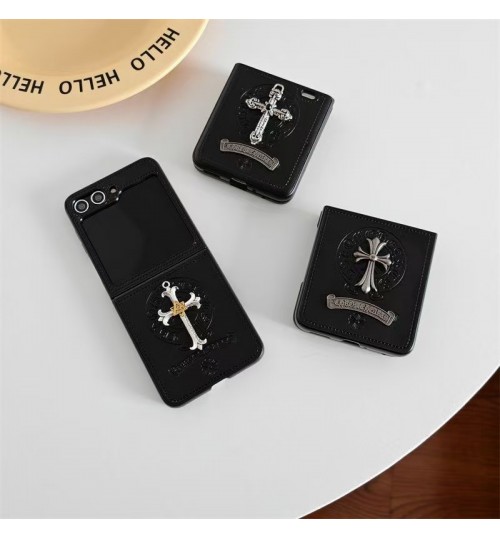 Galaxy Z Flip/Fold 7即納 Chrome Hearts クロムハーツブランドGalaxy Zflip5 6 7 fold5 6 7ケース折畳み式 Chrome Hearts クロムハーツ 定番Galaxy Zflip3 4 5 6 7ケース可愛い女子ギャラクシー Z フリップ3 4 5 6 7 fold7 6 5 4 3カバー 落下防止