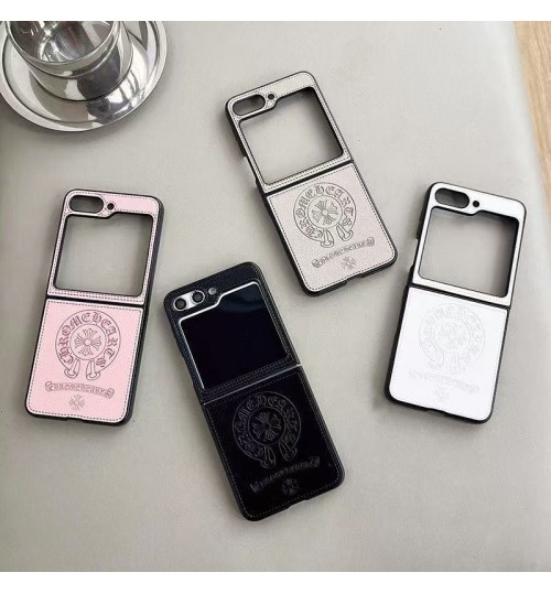 Galaxy Z Flip7即納 Chrome Hearts クロムハーツブランドGalaxy Zflip5 6 7 ケース折畳み式 Chrome Hearts クロムハーツ 定番Galaxy Z flip3 4 5 6 7ケース可愛い女子ギャラクシー Z フリップ3 4 5 6 7 カバー 落下防止