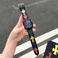 激安ブランドChrome Hearts クロムハーツアップルウォッチ 9 10 11ブランドバンド Ultra 2 3 Se2 3バンド apple Watch s11 10 9 8 7 バンド Chrome Hearts クロムハーツ41mm 40mm 44mm 45mm 49mm交換ベルトChrome Hearts クロムハーツ アップルウォッチ11 10/9/ultra/ultra2バンド 用