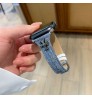 メンズレディースChrome Hearts クロムハーツ  腕時計バンドiwatch band アップルウォッチ11 10/X/9/8/7 ultra2 交換ベルト耐水性腕時計apple watch 11 10 9 8 7 6 5 4 se2 3ベルト革時計ベルト Chrome Hearts クロムハーツ スマートウォッチ11 10 9バンド ベルト