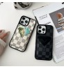 samsung s25シリーズ 即納  サムソン s25 s24 23 ultra 22カバー ルイヴィトン louis vuitton グッチ Gucci IPhone17 air 15 IPhone14 13 Pro IPhone 16 15 11 Pro 8 SE ケースルイヴィトン louis vuitton グッチ Gucci ギャラクシー s24 s25 ultra plus s22 s23ケース 女子 かわいい ルイ・ヴィトン風のチェッカーボード/モノグラム×実用カードポケット一体型！
