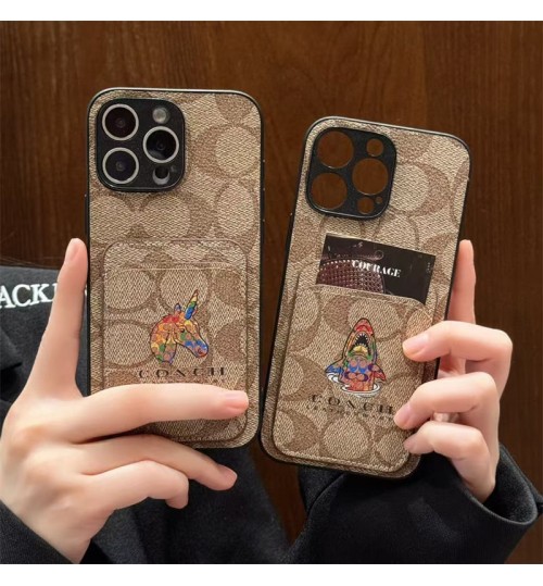 iphone 17/air/17 pro/17 pro max 即納 コーチ Coach アイフォン17 16 15 プロ保護ケース 便利 コーチ Coach アイホン 17 air 16 15 14 13 Pro アイフォーン13 14 15 Pro Max Iphone17 air 16 Plus ケース コーチ Coach Iphone air 17 16 15 12 13 Pro Max 14  ケース コーチシグネチャーカードポケットケース！