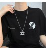 ★おまけ014無料★シャネルchanelクリスタル ダブル C ネックレス