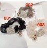 ★おまけ016無料★シャネルchanelスクエアロゴ ヘアループレディース用 シャネル風 ヘアアクセサリー