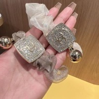 ★おまけ016無料★シャネルchanelスクエアロゴ ヘアループレディース用 シャネル風 ヘアアクセサリー