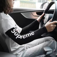 ★おまけ013無料★スープリームsupreme日よけアームカバー ロゴ入り アウトドアに最適