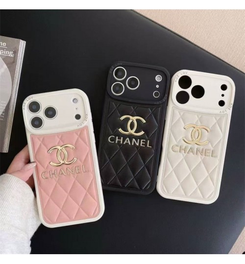 iphone 17/air/17 pro/17 pro max 即納  シャネル Chanel Iphone 17 air 16 15 14 13 携帯ケースシャネル Chanel アイホン17 16 14 15 pro Max air ケースカバー 芸能人愛用 上品 シャネル Chanel iphone17 pro max 16 15 14 13pro Maxケース  ビジネス風 アイコニックな菱格柄に、立体的なゴールドCCロゴ！
