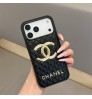 iphone 17/air/17 pro/17 pro max 即納 シャネル アイフォン17 16 15 プロ保護ケース 便利 Chanel アイホン 17 air 16 15 14 13 Pro アイフォーン13 14 15 Pro Max Iphone17 air 16 Plus ケース シャネル Iphone air 17 16 15 12 13 Pro Max 14 ケース キルティング×メタルCC！