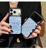 iphone 17/air/17 pro/17 pro max 即納 ディオール Dior アイフォン17 16 15 プロ保護ケース 便利 ディオール Dior アイホン 17 air 16 15 14 13 Pro アイフォーン13 14 15 Pro Max Iphone17 air 16 Plus ケース ディオール Dior Iphone air 17 16 15 12 13 Pro Max ケース ディオール風 デニム×レオパード ロゴコントラスト！