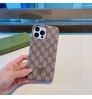 iphone 17/air/17 pro/17 pro max 即納 グッチ Gucci アイフォン17 16 15 プロ保護ケース 便利 グッチ Gucci アイホン 17 air 16 15 14 13 Pro アイフォーン13 14 15 Pro Max Iphone17 air 16 Plus ケース グッチ クラシックダブルGモノグラム×メタルロゴ！
