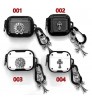 Chrome Hearts クロムハーツairpods 4 3 2 pro2 3ケース ブランドカラビナ付き便利 Chrome Hearts クロムハーツエアーポッズ4 プロ2 3 2カバー レディースメンズ 耐衝撃 Chrome Hearts クロムハーツエアーポッズ プロ 2 airpods 2 3 4 pro2 3ケース ゴシックダーク メタルカービング×リムーバブルカラビナ！