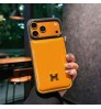 iphone 17/air/17 pro/17 pro max 即納 エルメス Hermes アイフォン17 16 15 プロ保護ケース 便利 エルメス Hermes アイホン 17 air 16 15 14 13 Pro アイフォーン13 14 15 Pro Max Iphone17 air 16 Plus ケース  エルメス風 グラデーション レザー ケース！