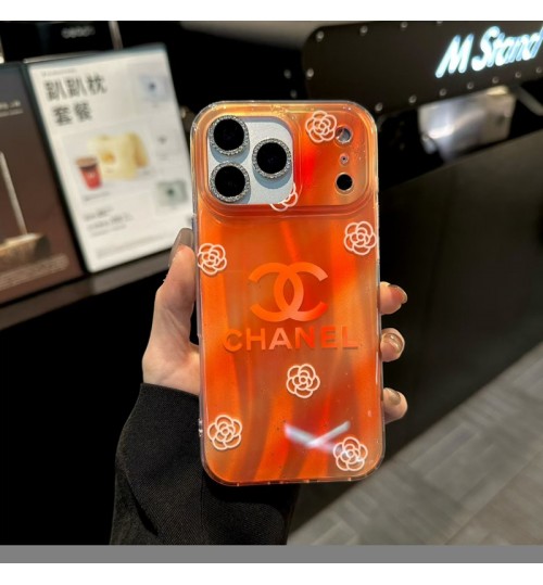 iphone 17/air/17 pro/17 pro max 即納 シャネル Chanel アイフォン17 16 15 pro max airケース Iphone air 17 16 Pro Max 15 Plus 14 13 12 17 Pro Max Xs Maxケース ブランド レディース男性女性 人気かわいいビジネスマン用高級 シャネル Chanel アイフォン17 15 16 proカバー シャネル ルージュ グラデーション フロウ サンド ケース！
