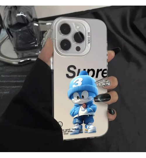 iphone 17/air/17 pro/17 pro max 即納  Supreme Iphone 17 air 16 15 14 13 携帯ケースシュプリーム アイホン17 16 14 15 pro Max air ケースカバー 芸能人愛用 上品 シュプリーム  iphone17 pro max 16 15 14 13pro Maxケース  Supreme アイホン 17 16 15 14 13 12 airケース Supreme× 立体カワイイキャラ！