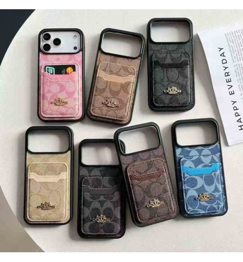 samsung s25シリーズ 即納 コーチ Coach Galaxy s26 s25 S24 s23 s22 アイフォン15 16 17護ケースコーチ Coach 便利 アイホン17 air 15 14 13 Pro サムソン s23 s24 s25 s26 s22 s21 ultraケース Iphone17 15 14 11 12 13 Pro Maxブランドコーチ Coach スマホケースIphone16 15 ケース 人気付き個性潮 コーチの定番柄に、カード入れが一体！