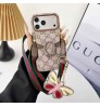 iphone 17/air/17 pro/17 pro max 即納 Gucci IPhone 17 16 15 14 13 Pro air IPhone17 16 15 Pro 8 SE ケースグッチ IPhone17 air 14 15 16 pro maxケース 女子 かわいい おしゃれ グッチ アイフォン17 air 16 15 14 Plus 13 12 Pro Max 11 Pro XR XS スマホケース グッチのモノグラムに、蝶のチャームとショルダーストラップ