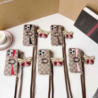 iphone 17/air/17 pro/17 pro max 即納 Gucci アイフォン17 16 15 プロ保護ケース 便利 グッチ アイホン 17 air 16 15 14 13 Pro アイフォーン13 14 15 Pro Max Iphone17 air 16 Plus ケース グッチ Iphone air 17 16 15 12 13 Pro Max 14 ケース  グッチのモノグラムに、カラーブロック飾りと蝶のチャーム