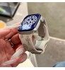 時計バンド20mm 20mmベルトクロムハーツ スマートウォッチバンド Galaxy Watch Active2ベルトクロムハーツ  腕時計バンド20mm アップルウォッチ11 10 9/8/7 ultra 3 2 交換ベルト耐水性腕時計ベルト革時計ベルト galaxy/appleなどウォッチ対応