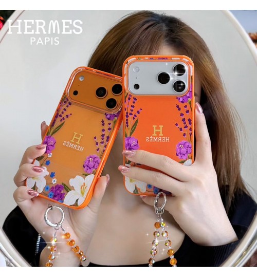 iphone 17/air/17 pro/17 pro max 即納 エルメス IPhone 17 16 15 14 13 Pro air IPhone17 16 15 Pro 8 SE ケースHermes IPhone17 air 14 15 16 pro maxケース 女子 かわいい おしゃれ エルメス  アイフォン17 air 16 15 14 Plus 13 12 Pro Max 11 Pro XR XS スマホケース エルメスのフラワー柄ケース