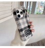 iphone 17/air/17 pro/17 pro max 即納 MiuMiu ミュウミュウ アイフォン17 16 15 プロ保護ケース 便利 MiuMiu ミュウミュウ アイホン 17 air 16 15 14 13 Pro アイフォーン13 14 15 Pro Max Iphone17 air 16 Plus ケース MiuMiu ミュウミュウ Iphone air 17 16 15 12 13 Pro Max 14ケース ミュウミュウのチェック柄ラフター 4 カラーケース