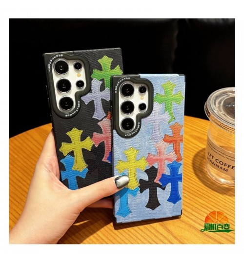 samsung s25シリーズ 即納  Chrome Hearts アイフォン17 air 16 plus 15 pro max 14 13ケースサムソン ギャラクシーs26 s25 s24  Ultra s23 ultra s22 s21 note20ケースクロムハーツ ブランド レディース男性女性 galaxy s26 s25 s24 23 S24 Ultra カバー Chrome Hearts  アイフォン17 air 15 16 plus pro maxカバークロムハーツのクロスロゴマルチ版ケース