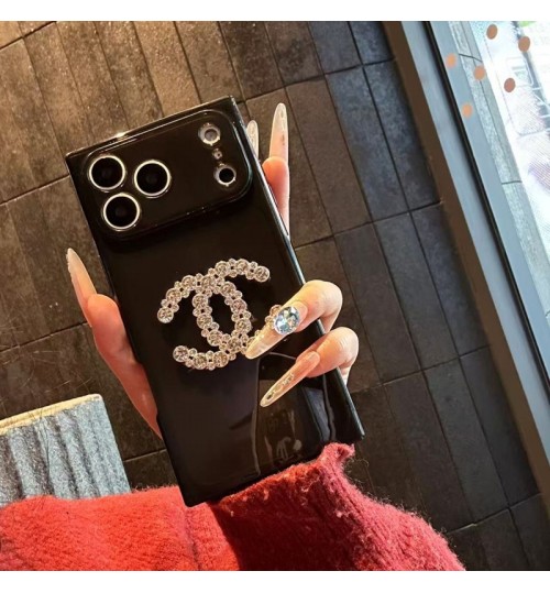 iphone 17/air/17 pro/17 pro max 即納  Chanel IPhone 17 16 15 14 13 Pro air IPhone17 16 15 Pro 8 SE ケースシャネル IPhone17 air 14 15 16 pro maxケース 女子 かわいい おしゃれ シャネル アイフォン17 air 16 15 14 Plus 13 12 Pro Max 11 Pro XR XS スマホケース シャネルのクリスタルロゴフォールディングスクリーンケース