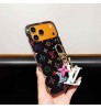 iphone 17/air/17 pro/17 pro max 即納 ルイヴィトン IPhone 17 16 15 14 13 Pro air IPhone17 16 15 Pro 8 SE ケース 女子 かわいい おしゃれ ルイヴィトン アイフォン17 air 16 15 14 Plus 13 12 Pro Max 11 Pro XR XS スマホケース ルイヴィトンのカラーロゴクリスタル + チャーム付きケース