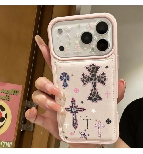iphone 17/air/17 pro/17 pro max 即納  Chrome Hearts  アイホン17 15 16 pro max携帯ケース Chrome Hearts 風ピンク調クロスケース  クロムハーツ iPhone air 17 16 15 plus ケース カジュアル Chrome Hearts アイホン13 15 16スマホケース 売れ筋 皮製クロムハーツ iphone 17 15pro/16 pro max 14 13 携帯ケース 合わせ易い