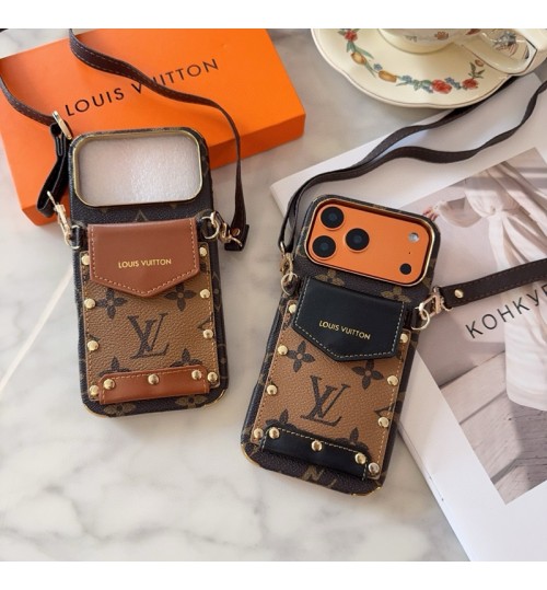 iphone 17/air/17 pro/17 pro max 即納 ルイヴィトン アイフォン17 16 15 pro max airケース ルイヴィトンのリベットカラーブロックカードポケットケース Iphone air 17 16 Pro Max 15 Plus 14 13 12 17 Pro Max Xs Maxケース ブランド レディース男性女性 人気かわいいビジネスマン用高級 ルイヴィトン アイフォン17 15 16 proカバー    