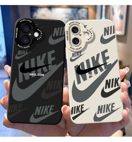 iphone 17/air/17 pro/17 pro max 即納  ナイキ アイホン17 15 16 pro max携帯ケース ナイキのレイヤードロゴレンズリングケース  超スタイリッシュ 大人気   Nike iPhone air 17 16 15 plus ケース カジュアル ナイキ Nike アイホン13 15 16スマホケース 売れ筋 皮製 ナイキ iphone 17 15pro/16 pro max 14 13 携帯ケース 合わせ易い